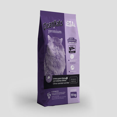 Cleankats Premium Clumping Cat Litter with Microcapsule Odor Control and Citric Scent (41.89 lbs)